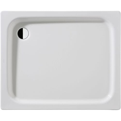 Kaldewei shower plan 419-1 shower tray 90 x 110 x 6.5 cm with antislip 431930010001