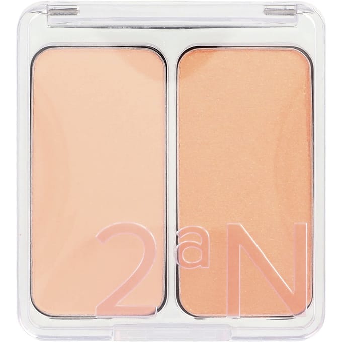2aN Dubbele Wang, Nee. 12 Oranje Fakkels, 7,4g beige