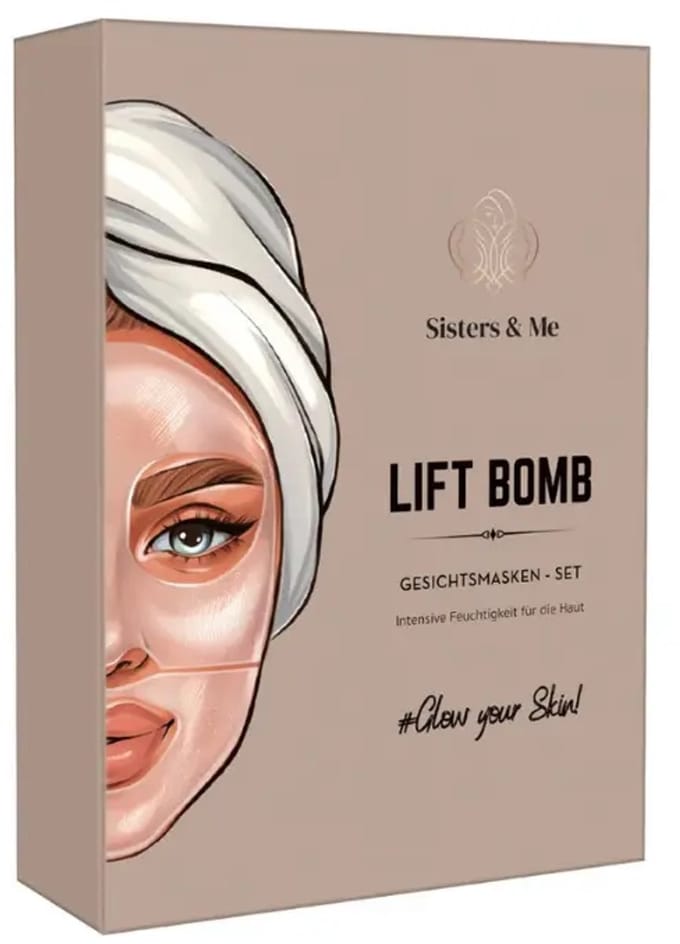 Sisters & Me | Lift Bomb - Set 9-delig - FaceMasks - EyePads - Vegan