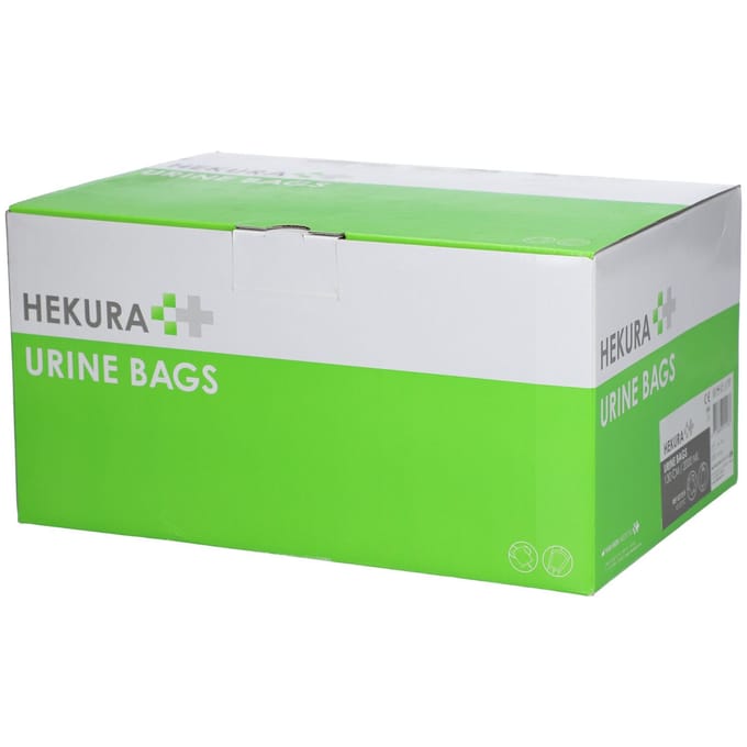 HEKURA Poche Urinaires 2 Litres 130cm 10 Accessoires