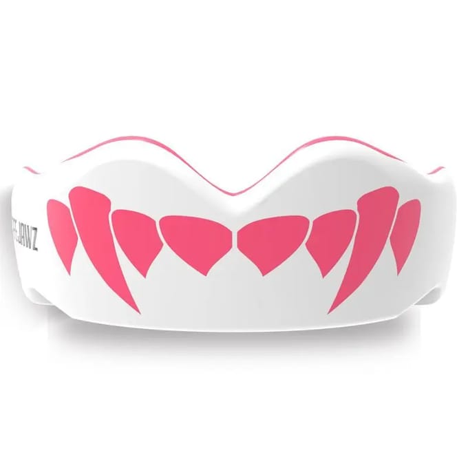 Safejawz Gebitsbeschermer Extro-Series Dracula Wit/Roze Senior