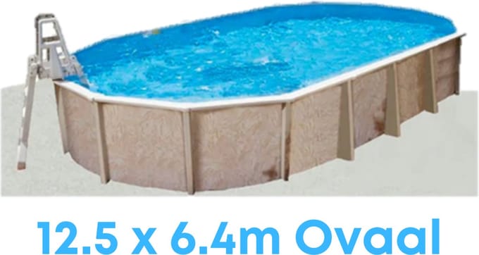 Interline Ondertapijt 12,5 x 6,40 m ovaal