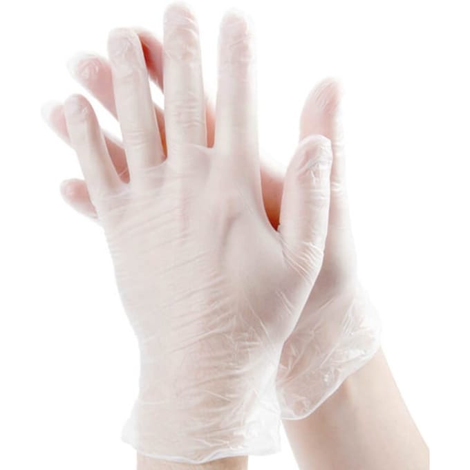 Vinyl Handschoenen 1000 Stuks Gepoederd Wit