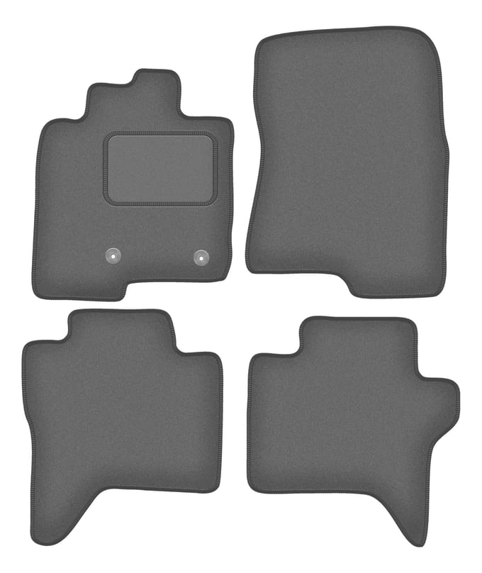 Grafiet automatten voor: Mitsubishi Pajero IV lang (2006-2018)
