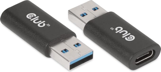 Club 3D - USB-C adapter - USB Type A to USB-C