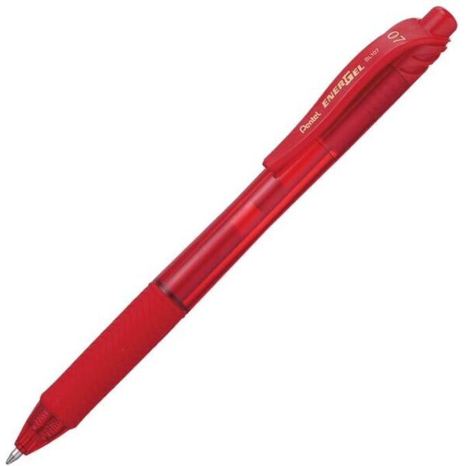 Merkloos Gelpen Rood 0,7mm - Comfortabel Schrijven