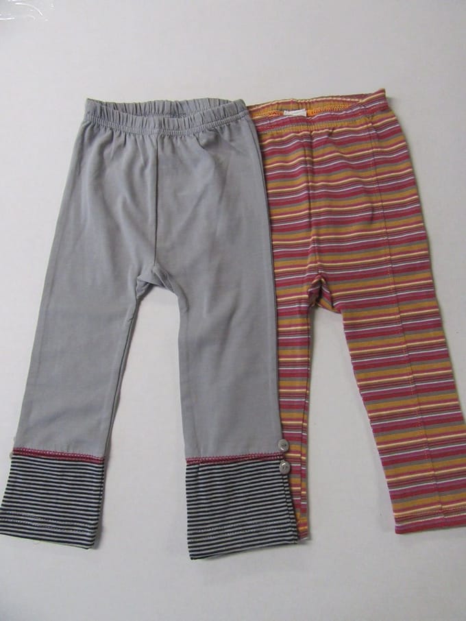 dirkje , meisje, legging set , 1sx streepje + 1x grijst ,  3 jaar 98