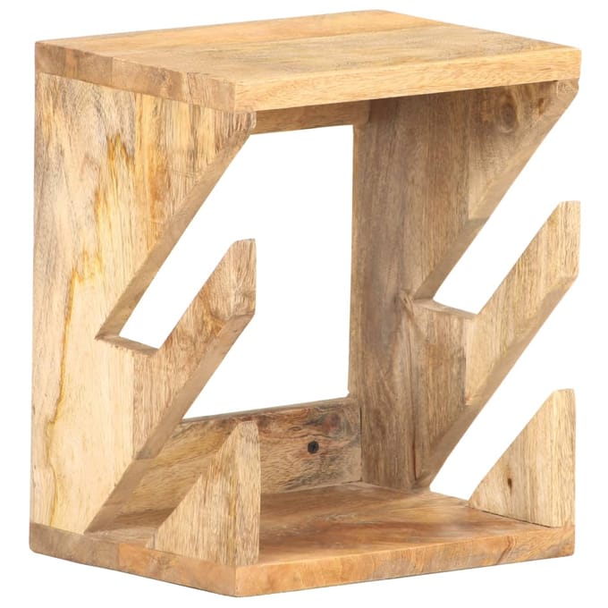 Support Mural pour Skateboard 25 x 20 x 30 cm Bois de Manguier Massif
