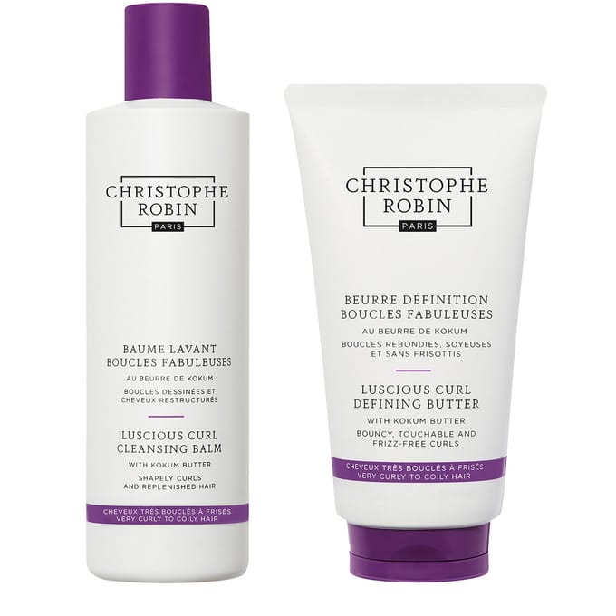 Christophe Robin Luscious Curl Hair Cleansing Balm with Kokum Butter - 250ml