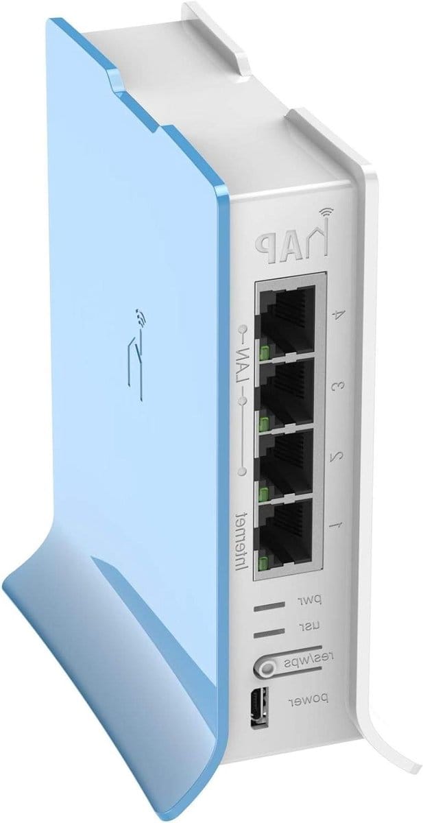 Draadloze Access Point - Router WiFi - Internet Verbinding - 4 Ethernet Poorten - 14 x 18 x 6 cm