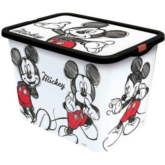 Mickey Mouse Storage Click Box 23l Opbergen