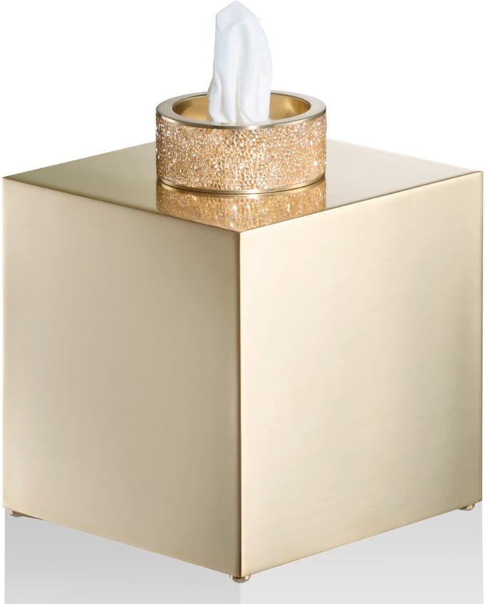 Tissuebox Decor Walther Rocks Matt Goud