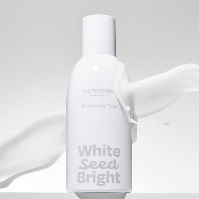 THE FACE SHOP White Seed Brightening Toner 145ml AUTHENTIC STORE white