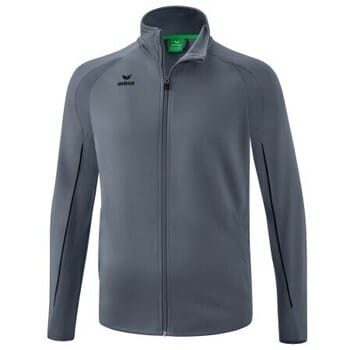 Erima Liga Star Polyesterjack Heren - Zwart / Slate Grey | Maat: M