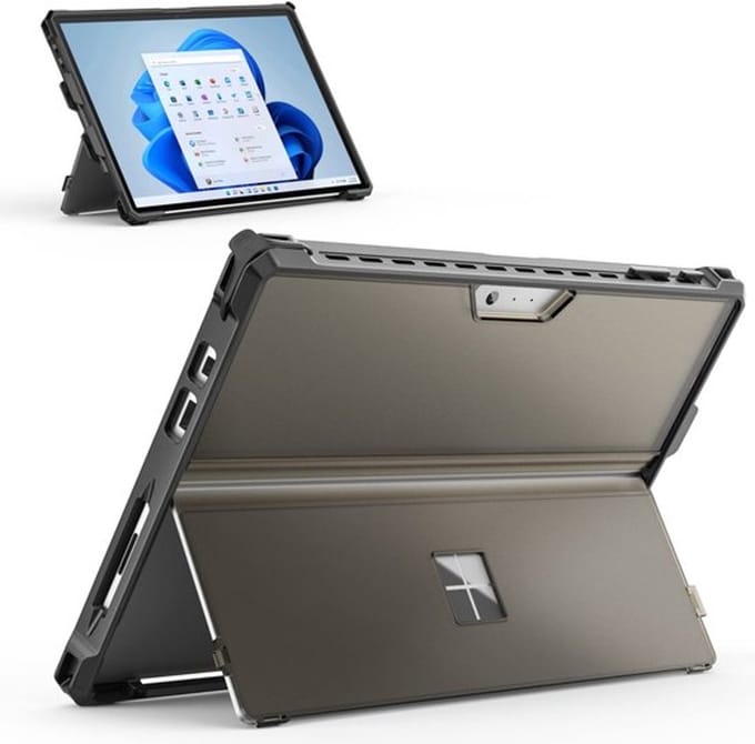 Allecto - MoKo Case - Microsoft Surface 7 Plus - All-In-One Rugged