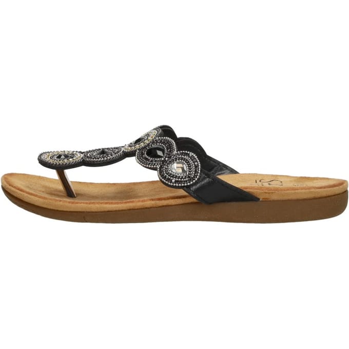 SUB55 Teenslippers Teenslippers - zwart - Maat 42