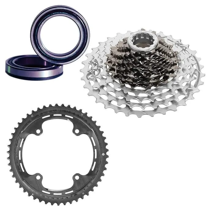 Volledige groep Campagnolo Super Record Ultra Qck-Tech 52T10-33T