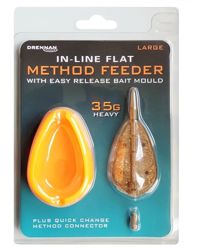Drennan In-Line Flat Method Feeder & Mal | Large Default Title