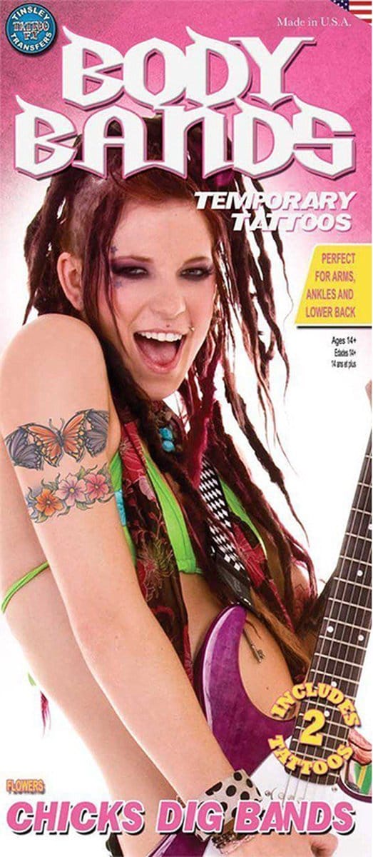 Tattoo Lichaamsband - Bloemen