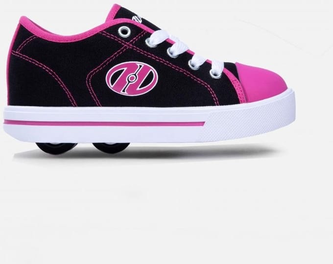 Heelys X2 Classic Black / White / Hot Pink
