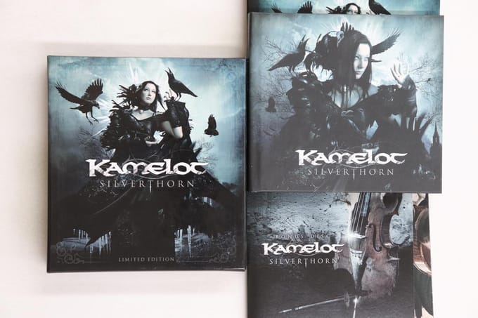 CD KAMELOT Silverthorn SPV260450BOXSET STEAMHAMMER 201 Duitsland Metal Gebruikt gray
