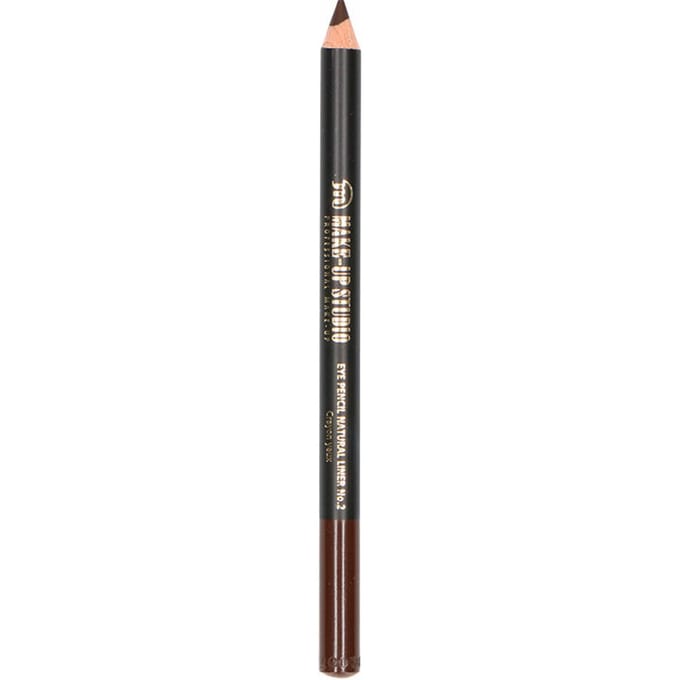 Make up Studio Eye Pencil Natural Liner Oogpotlood - 2 Bruin / Brown