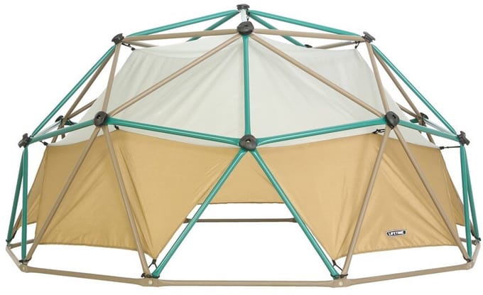 Lifetime Stalen speeltoestel geodome | speeltoestel inclusief speeltent |