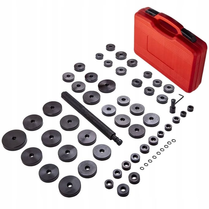AMD Tools - Universele Lager- en Bus Trekker - 18-74MM - Inclusief 52 Adapter Sets
