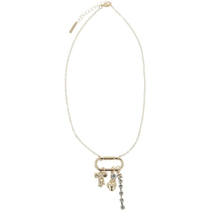OTAZU Dangling Charms Necklace Gold Maat: OS | Kettingen Outlet | Dames | Goud