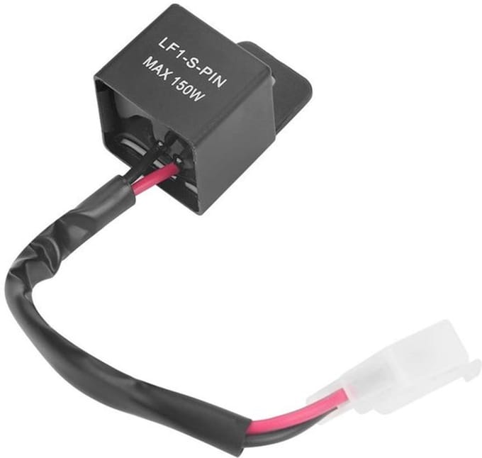 Allecto - Led Indicator Relay - 12V - 150W - Plug Play - Motorrijden