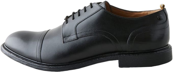Next - Heren - Leren schoenen met neusstuk - Zwart