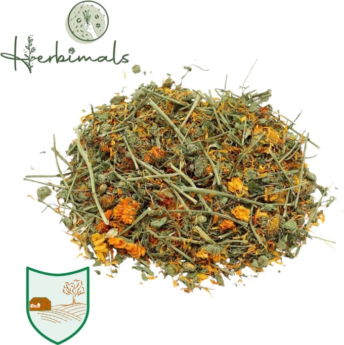 Herbimals Goudsbloemplant - grof gehakseld