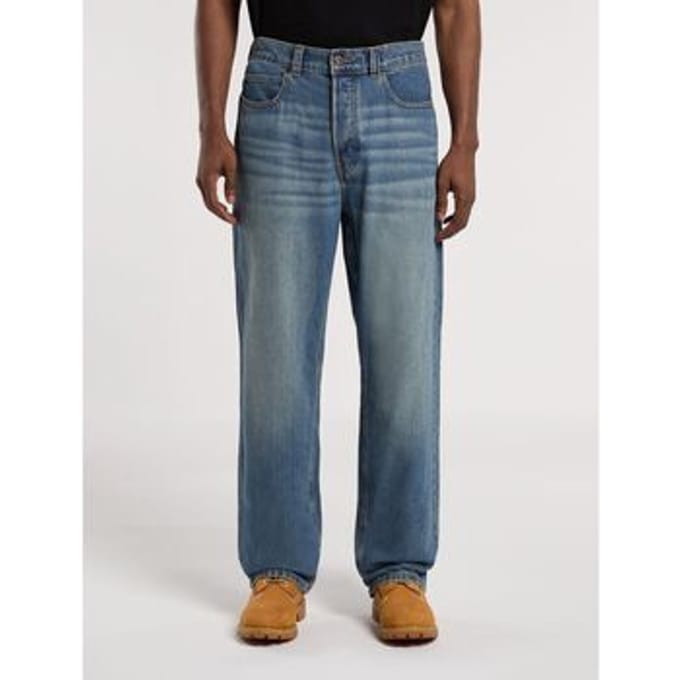 Flared/Bootcut Dickies THOMASVILLE - DK0A4XYKL231-KHAKI TINTED BLUE