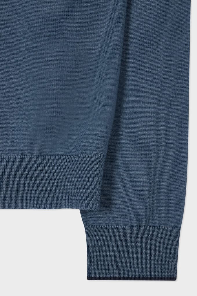 Paul Smith Sweater Crew Neck Slate Größe: S | Pullover Outlet | Herren
