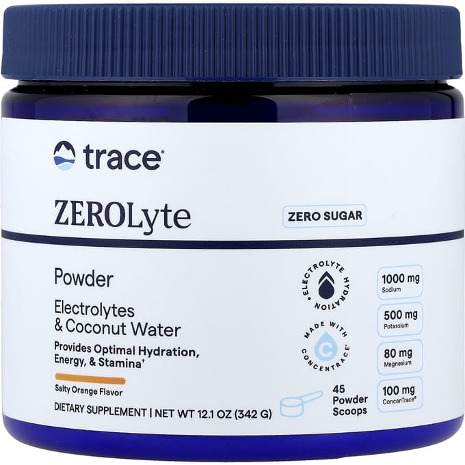 Zerolyte Poeder, Zoute Sinaasappel, 342G(12.1Oz)