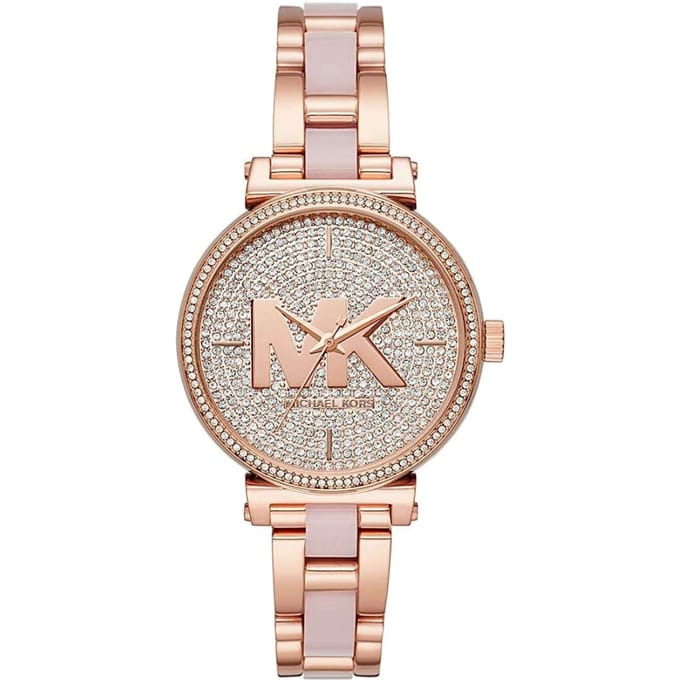 Michael Kors MK4336 Sofie Rose Goudkleurig Dameshorloge