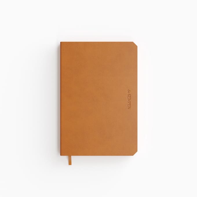 Notitieboek De Kempen - Bruin - 11 x16 cm - Binnenzijde: lijnen
