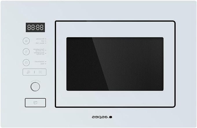 Magnetron - Oven Combimagnetron - Snel Eten Opwarmen - Geïntegreerd Design - 20 Liter - Wit Kristal