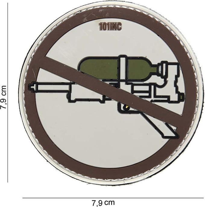 101 Inc Embleem 3D Pvc Super Soaker Bruin  14053