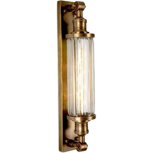 KS Verlichting Muurlamp Astor outdoor Antiek Messing