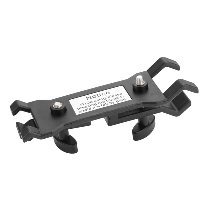 Trépied pour Caméra Extérieure Support Clip pour Parapluie Pince Support Accessoire de Photographie black