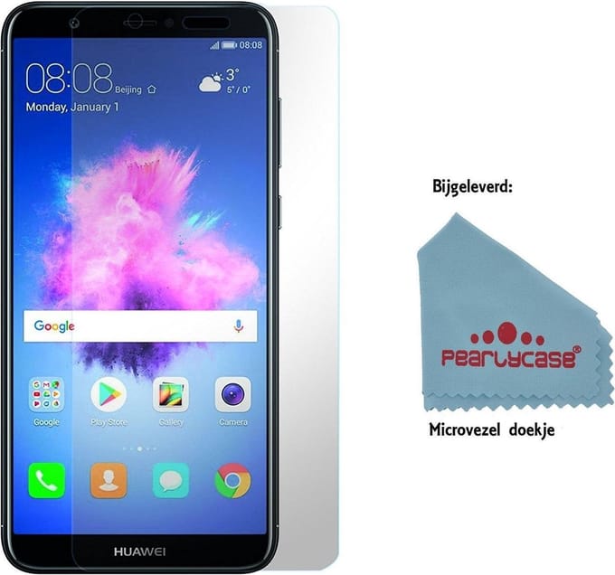 Pearlycase Tempered Glass / Glazen Screenprotector Geschikt voor Huawei Y9 (2018)