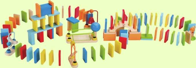 Hape Dynamo Dominostenen