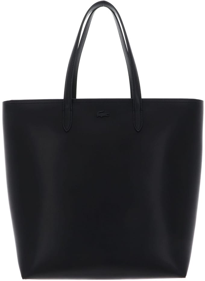 LACOSTE Shopper Vertical Shopping Bag Noir Sinople Zwart