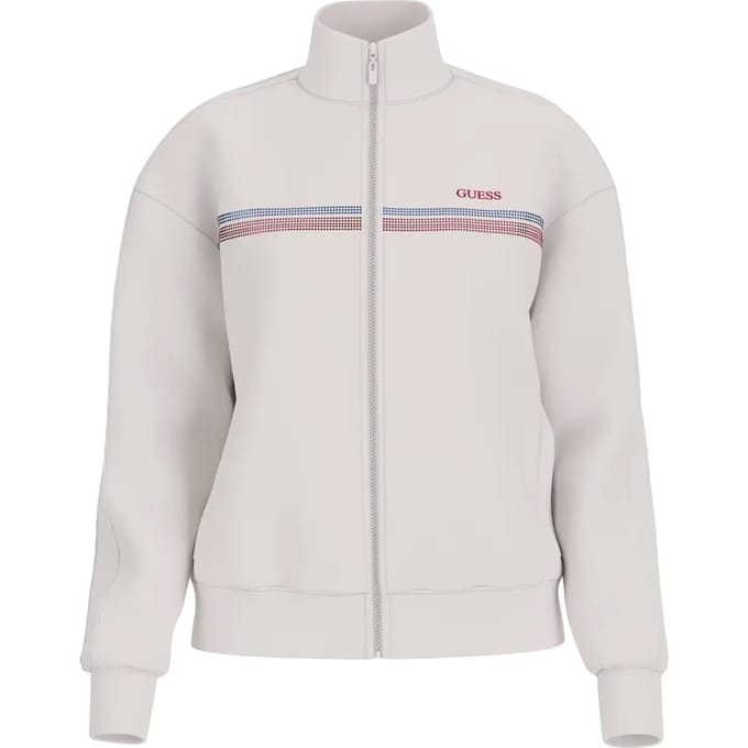 Dames sweatshirt met hoge kraag en volledige rits Guess Berthe