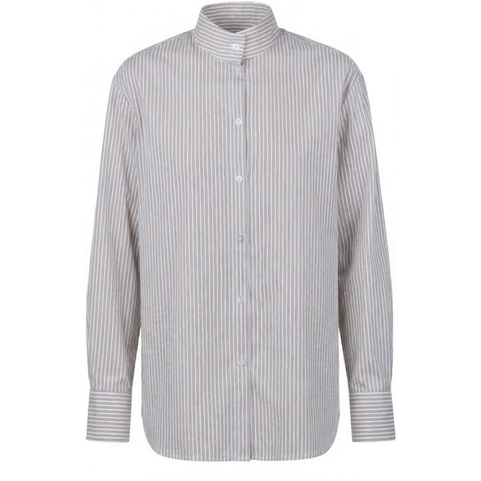 Annarita N - Shirt - 471235 - White/Beige