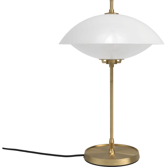 Fritz Hansen Clam Tafellamp in Opaal/ Messing