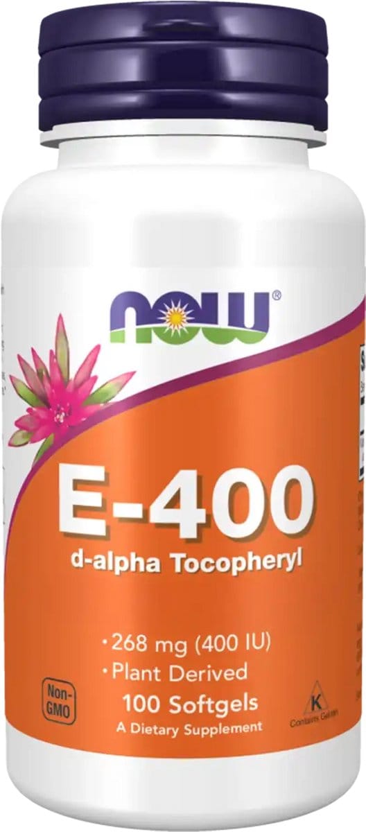 Vitamine E 400IU D-Alpha Tocopheryl - 100 softgels