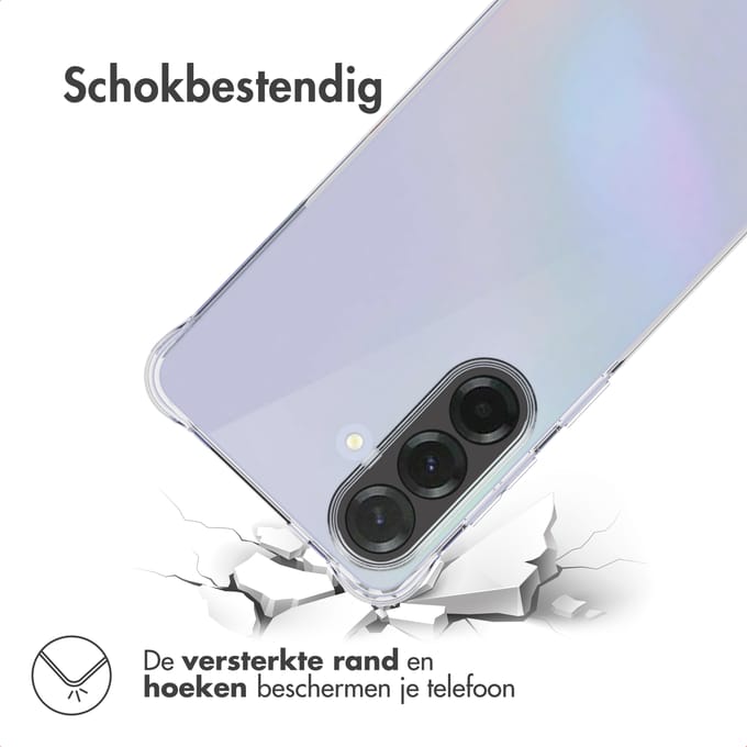imoshion Hoesje - Geschikt voor Samsung Galaxy S26 - Shockproof Case - Transparant