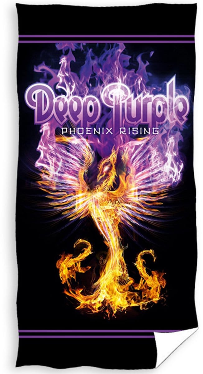 Deep Purple Strandlaken Phoenix Rising - 70 x 140 cm - Katoen